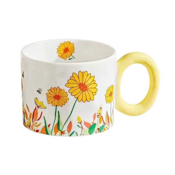 Mug Fleuri Marguerite