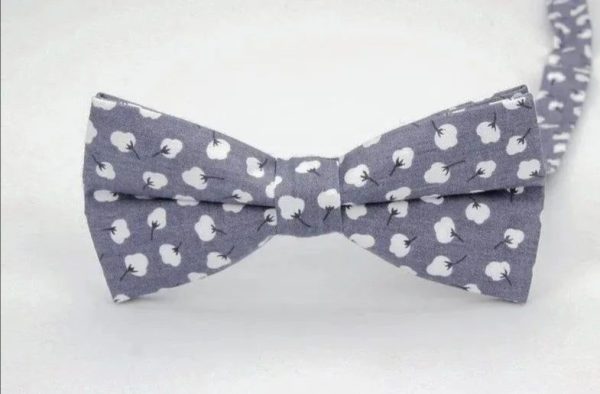 Noeud Papillon Fleuri Bouquet Epuré