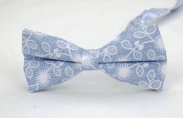 Noeud Papillon Fleuri Classe Cartoon Design