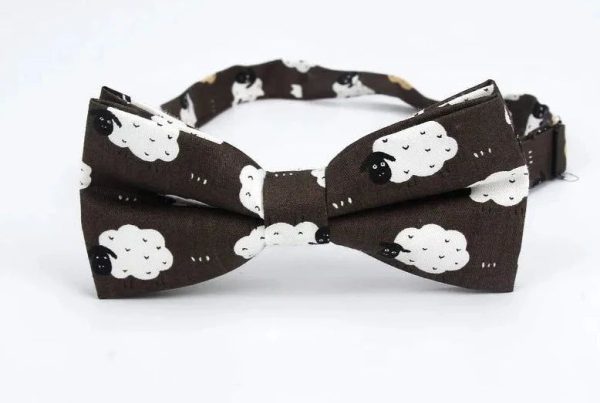 Noeud Papillon Fleuri Mouton