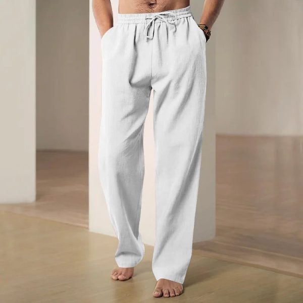 Pantalon Large Homme Lin