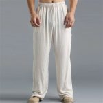 pantalon tendance homme en coton