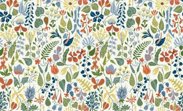 Papier Peint Fleuri Jardin