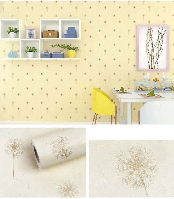 Papier Peint Fleuri Pissenlit