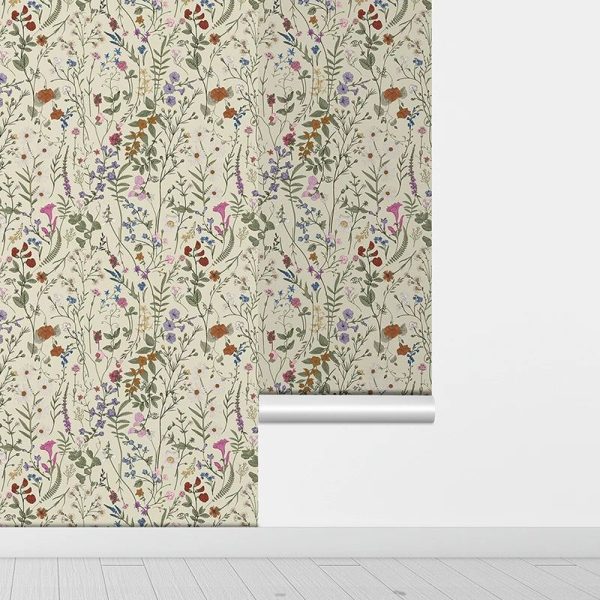 Papier Peint Fleuri Vintage