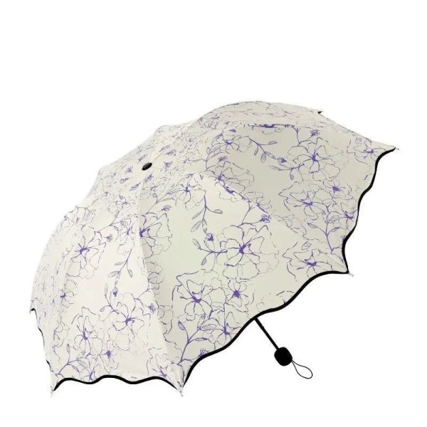 Parapluie Fleur Femme Violet