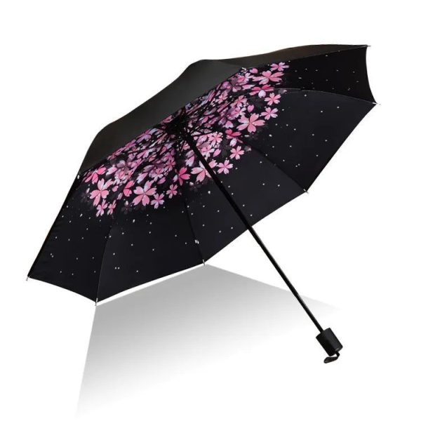Parapluie Fleur Rose