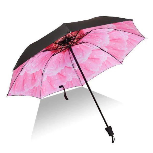 Parapluie Fleurs Pivoine