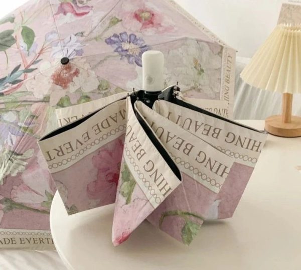 Parapluie Fleurs Vintage