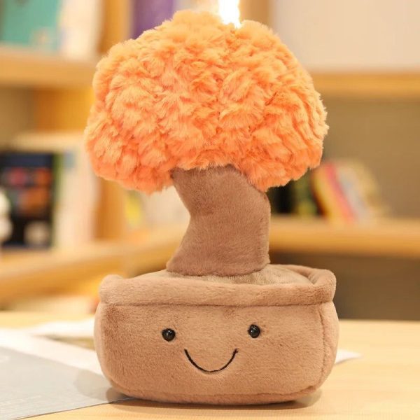 Peluche fleur Arbre Jaune