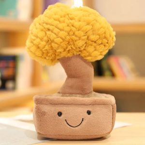 Peluche fleur Jaune
