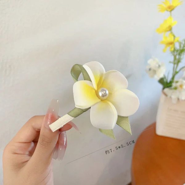 Pince Fleur Cheveux Tahiti Design