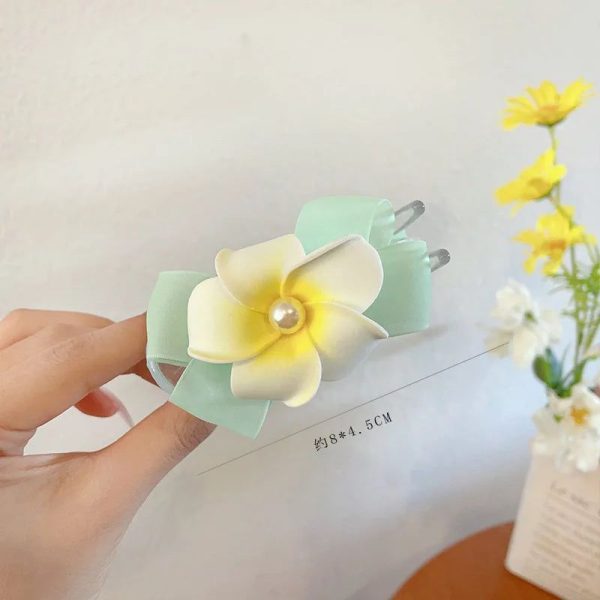 Pince Fleur Cheveux Tahiti Mariage