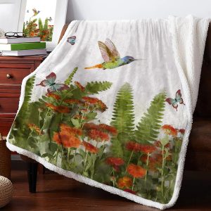 Plaid Fleuri Flore