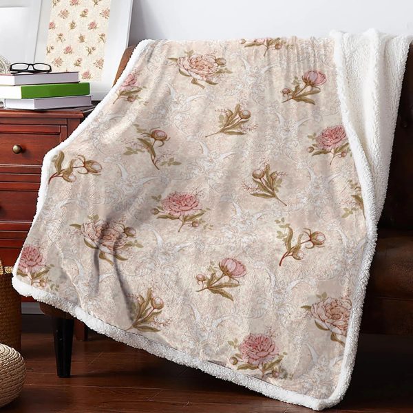Plaid Fleuri Vintage Retro