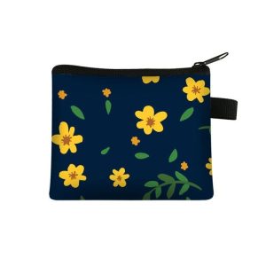 Portefeuille Fleuri Design Cartoon Marguerite