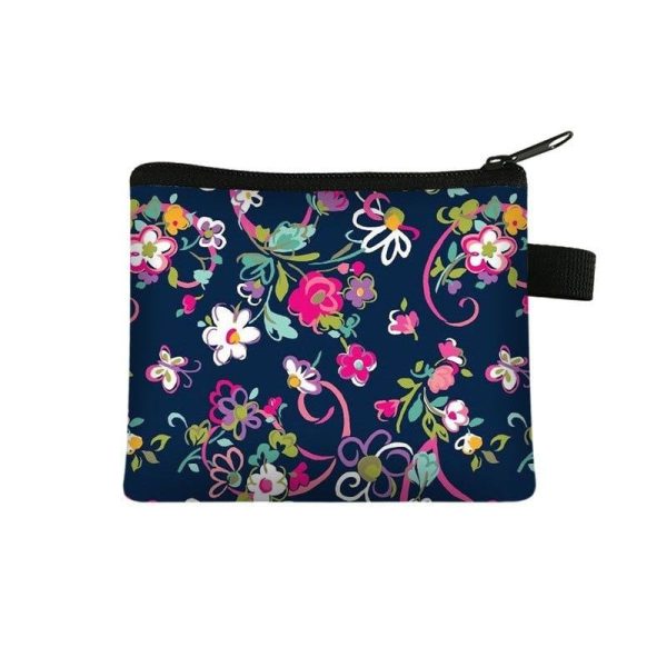 Portefeuille Fleuri Design Féerique