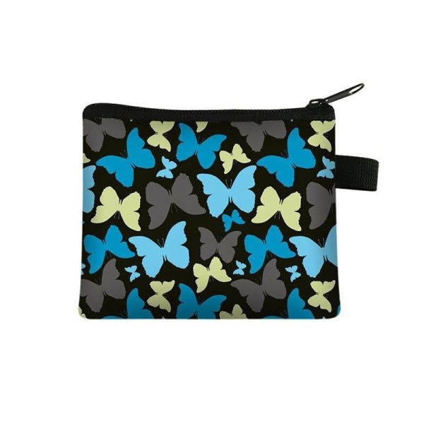 Portefeuille Fleuri Design Papillon Simple