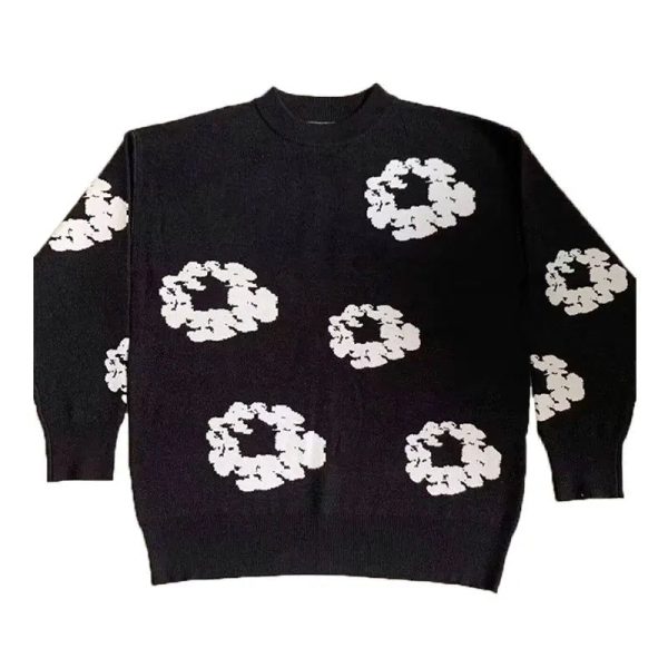 pull à fleurs pour homme