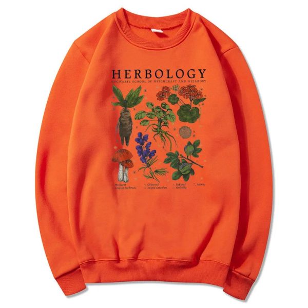 Pull Fleuri Classe Orange