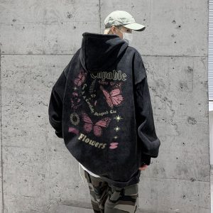 Pull Fleuri Premium Papillon
