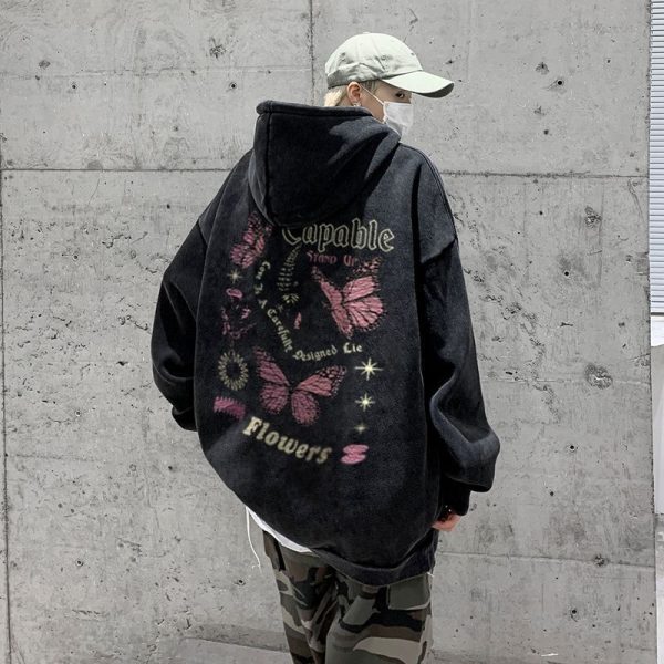 Pull Fleuri Premium Papillon