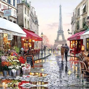 Puzzle Fleurs A Paris