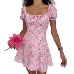 robe estivale à fleurs