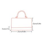 sac élégant fleuri avec détails en léopard