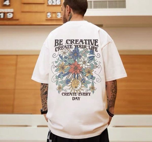 T-Shirt Fleur Premium Mélange Floral