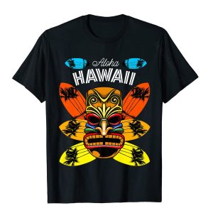 T-Shirt Fleuri Palmier Aloha