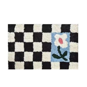 Tapis Fleur Rétro Marguerite