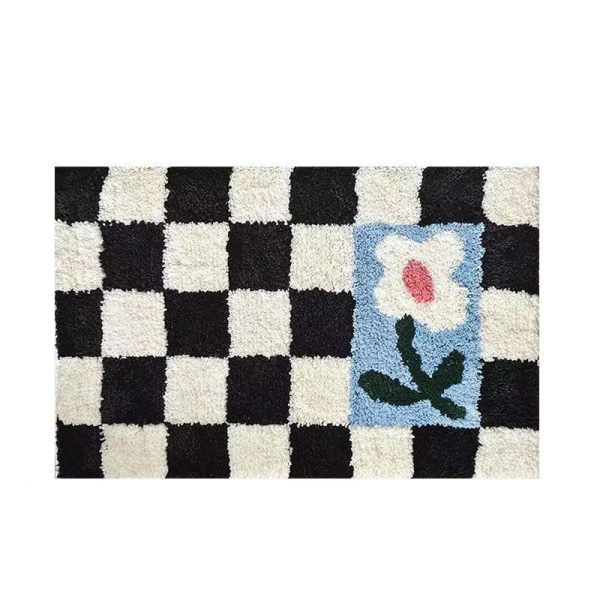 Tapis Fleur Rétro Marguerite