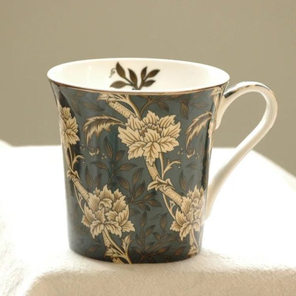 Tasse Fleurie Porcelaine
