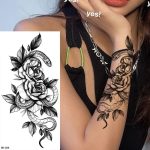 tatouage fleur art