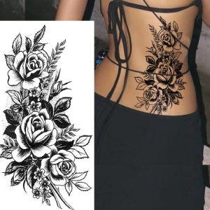 Tatouage Fleur Dos