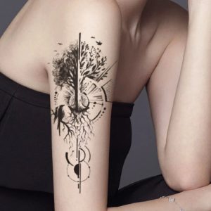 Tatouage Fleur de Naissance