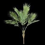vase avec fausse plante exotique