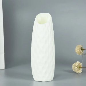 Vase Fleur Blanc Grand