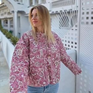 Veste Femme Fleurie