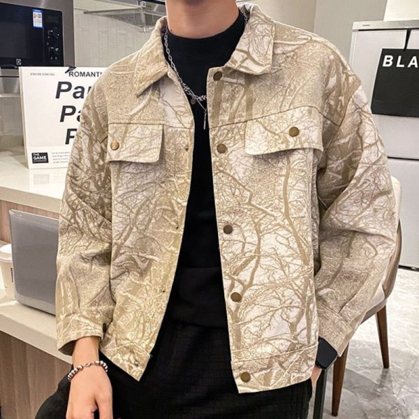 Veste Fleurie Botanique Beige