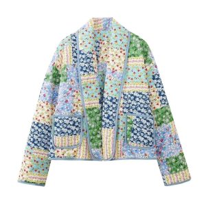 Veste Fleurie Réversible Epuré